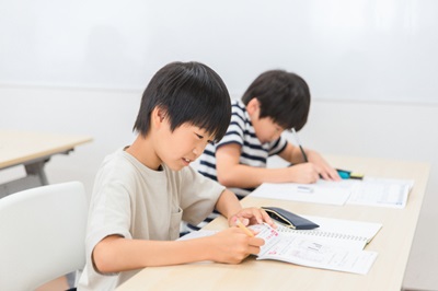 子供が集中
