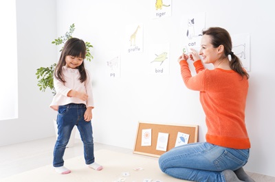 子供と外国人