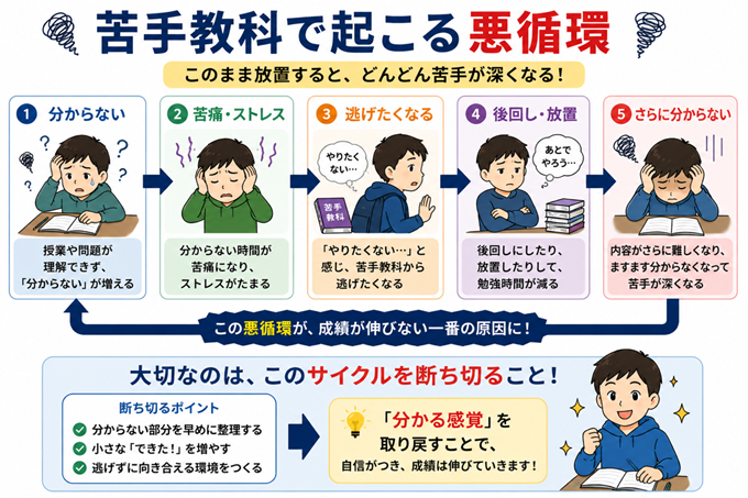 中学受験　苦手教科　克服　本文3枚目