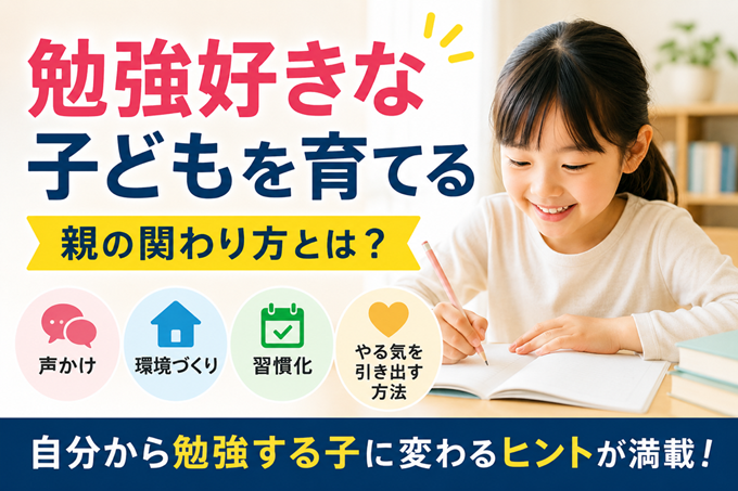 勉強好きな子ども　ヘッダー