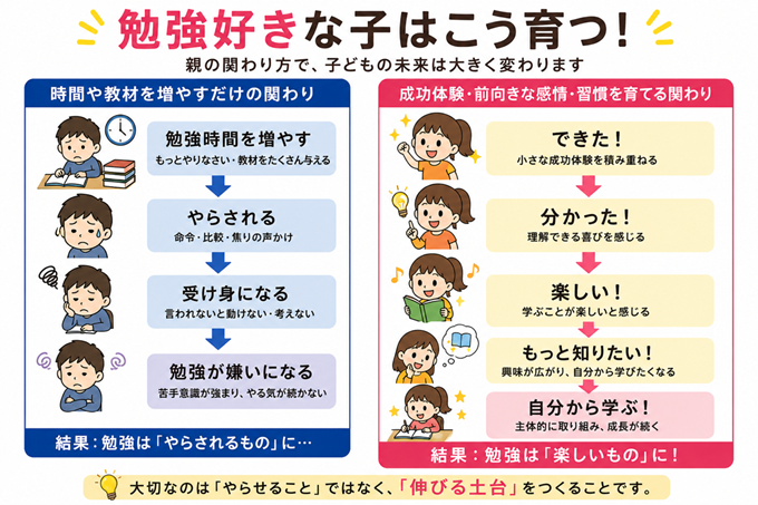 勉強好きな子ども　本文1枚目