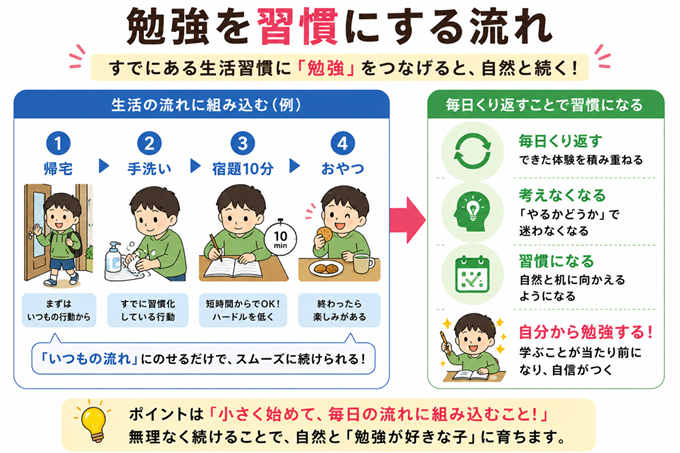 勉強好きな子ども　本文2枚目