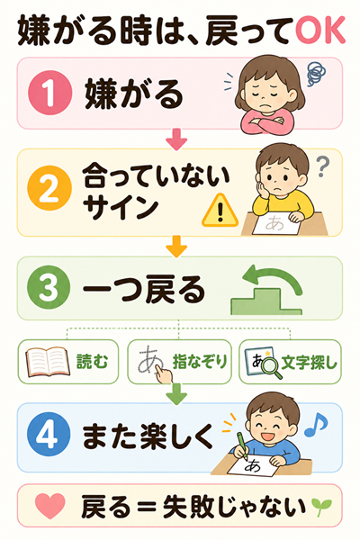 ひらがな練習本文図4枚目