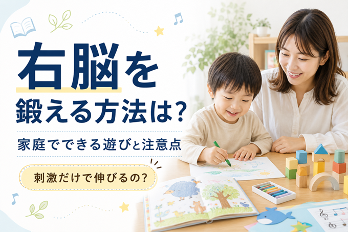 右脳を鍛える方法　ヘッダー