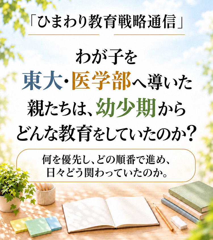 幼児教室ひまわりDr5基本編 特別編 幼児教室ひまわり】 メールマガジン