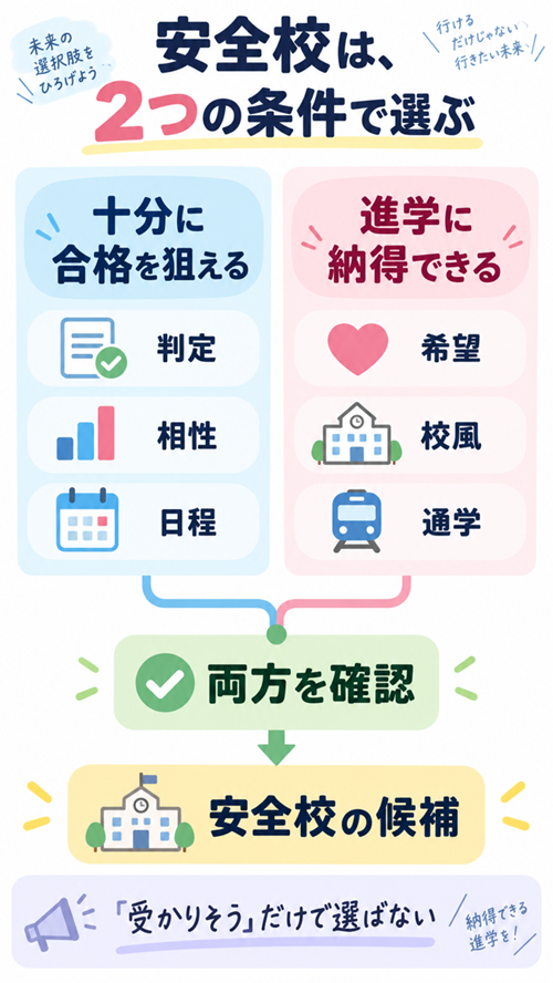 中学受験　併願校　選び方　図２